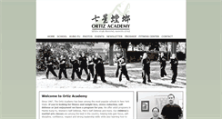 Desktop Screenshot of ortizacademy.com